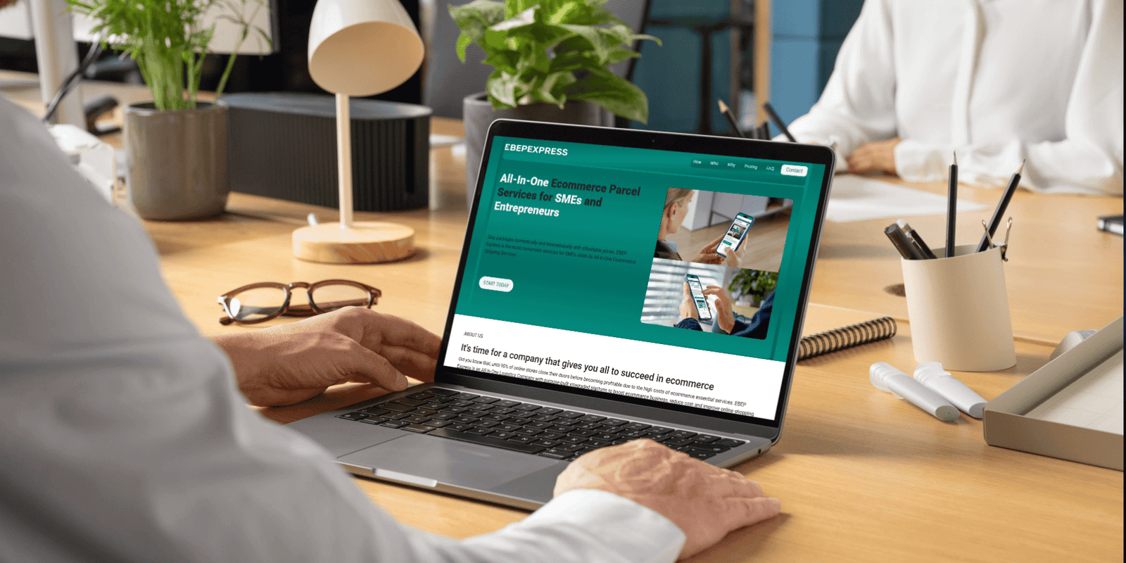 E-commerce pakketverzending voor het MKB EBEP Express DUTCH