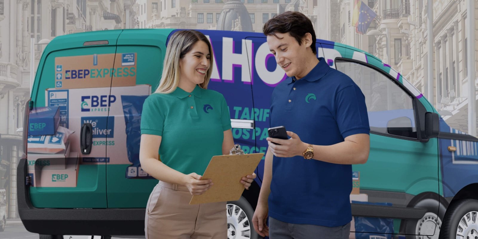 E-commerce logistiek met vaste tarieven EBEP Express